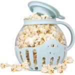 Machine à pop - corn - lecoo - modèle en verre - 25 litres - couvercle en silicone - sans bpa Machine à pop - corn - lecoo - modèle en verre - 25 litres - couvercle en silicone - sans bpa
