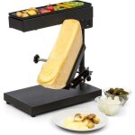 Machine  raclette - klarstein - appareil  raclette - traditionnel - 1000w - avec grill de cuisson et ...