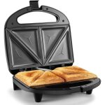 Machine sandwich lectrique presse panini avec plaques antiadhsives temprature rglable noir Machine sandwich lectrique presse panini avec plaques antiadhsives temprature rglable noir
