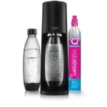 Machine à soda et eau pétillante sodastream - terra noire - 2 bouteilles compatible lave - vaisselle ... Machine à soda et eau pétillante sodastream - terra noire - 2 bouteilles compatible lave - vaisselle ...