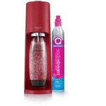 Machine à soda et eau pétillante sodastream - terra rouge - 1 bouteille compatible lave - vaisselle - ... Machine à soda et eau pétillante sodastream - terra rouge - 1 bouteille compatible lave - vaisselle - ...