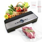 Machine sous vide 90 kpa - avec coupeur intgr - 7 modes - appareil mise sous vide alimentaire - avec ...