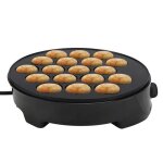 Machine à takoyaki électrique salutuya - 18 moules ronds - revêtement antiadhésif - 750w Machine à takoyaki électrique salutuya - 18 moules ronds - revêtement antiadhésif - 750w