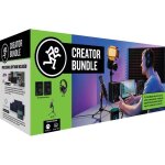 Mackie creator - bundle - pack mao enceintes monitoring + micro + casque + suite logicielle