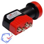 Maclean mctv - 629 quad lnb sat adapter tête lnb quatre récepteurs Maclean mctv - 629 quad lnb sat adapter tête lnb quatre récepteurs