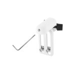 Madecostore lot de 2 de fixations de store � serrer avec joint blancs tout ouvrant - u15 - u16