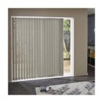 Madecostore lot de 5 lamelles verticales 89mm screen pour store californien - taupe - l89 x h280cm Madecostore lot de 5 lamelles verticales 89mm screen pour store californien - taupe - l89 x h280cm