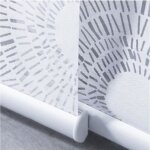 Madecostore barre de lestage alu grise  clipser pour panneau japonais de 60 cm - p26