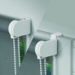 Madecostore mcanisme  chanette pour store enrouleur diam. 25mm - blanc