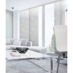 Madecostore panneau japonais tamisant imprim� cacao - - l50 x h250cm