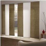 Madecostore panneau japonais tamisant lamelles corde et rondin - vert amande - l50 x h260cm Madecostore panneau japonais tamisant lamelles corde et rondin - vert amande - l50 x h260cm