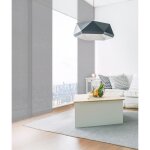 Madecostore panneau japonais tamisant mesh - gris - l45 x h260cm
