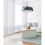 Madecostore panneau japonais tamisant structur - blanc - l45 x h260cm