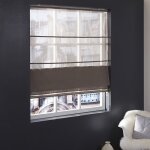 Madecostore store bateau tamisant lurex elfi - taupe - l60 x h250cm