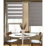 Store enrouleur - madecostore - taupe - l40 x h190cm - tissu voilage / tamisant - fixation sans perçage ... Store enrouleur - madecostore - taupe - l40 x h190cm - tissu voilage / tamisant - fixation sans perçage ...