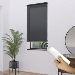 Madecostore store enrouleur tamisant thermique e - roll motoris - gris anthracite - l154 x h250cm