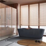 Madecostore store vnitien bambou 27mm - dor - l80 x h250cm