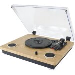 Madison 10 - 5562ma platine vinyle vintage avec haut - parleurs usb / sd & bluetooth