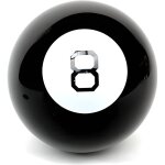 Magic 8 ball - jouet rétro pour enfant - boule de billard géante noire et blanche Magic 8 ball - jouet rétro pour enfant - boule de billard géante noire et blanche