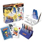 Magic lign - lansay - coffret repro naruto - 100 illustrations - d�s 7 ans