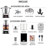 Robot cuiseur connect - magimix - cook expert connect - 3. 6l - 1700w - 13 programmes automatiques