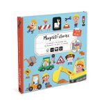 Magn�tistories chantier - jeu �ducatif magn�tique 30 aimants - jouet enfant en carton fsc - d�s 3 ans ...