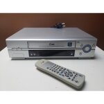 Magnetoscope lg vf28 lecteur k7 cassette video vhs vcr pal secam + tel