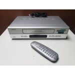 Magnetoscope philips vr 550 lecteur enregistreur k7 cassette video vhs 6 tetes hifi stereo + tel