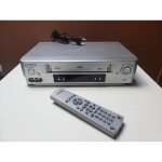 Magnetoscope samsung sv - 651f 6 tetes hifi stereo lecteur enregistreur k7 cassette video vhs vcr + tel ...