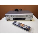 Magnetoscope samsung sv - 655f lecteur enregistreur k7 cassette video vhs vcr 6 tetes hifi stereo + tel ...