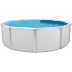 Magnum compact piscine hors sol ronde en acier 460 x 132 cm (kit complet piscine filtre skimmer et échelle) ... Magnum compact piscine hors sol ronde en acier 460 x 132 cm (kit complet piscine filtre skimmer et échelle) ...