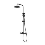 Mai & mai colonne de douche noir mat systme de douche complet avec mitigeur douchette et douche de tte ...