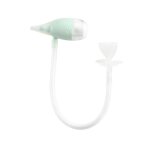Ma�ka mouche - b�b� - aspirateur nasal manuel par aspiration - vert pastel