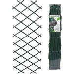 Maille pour tuteur de plantes - pro garden - 150 x 55 cm - polypropylne - couleur verte - en pack