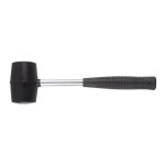 Maillet en caoutchouc - velleman - rh200 - manche mtallique - poids 200g