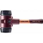Maillet halder simplex caoutchouc charg� avec bo�tier en fonte mall�able et manche en bois - d=80 mm ...