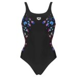 Maillot de bain 1 pi�ce femme arena lucent back one piece - noir - 38