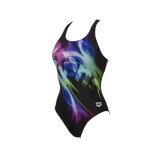 Maillot de bain 1 pi�ce femme arena shadings pro back one piece - noir - 40