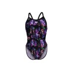 Maillot de bain 1 pi�ce femme arena xcro - rose / multi - black - adulte - femme