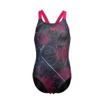 Maillot de bain 1 pi�ce fille arena galactic pro