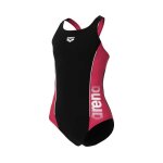 Maillot de bain 1 pice - arena - thrice pro back r - noir - enfant - respirant