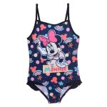 Maillot de bain 1 pice fille disney minnie - bleu - licence minnie