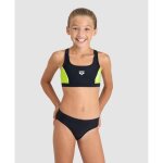 Maillot de bain 2 pièces - arena - thrice r - noir / vert doux - tissu maxfit eco - dos swim pro Maillot de bain 2 pièces - arena - thrice r - noir / vert doux - tissu maxfit eco - dos swim pro