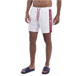 Maillot de bain bande logo - emporio armani - homme - blanc