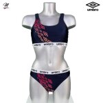 Maillot de bain bikini brassire sport umbro logo - umr / 2 / deg2 / nr / 02