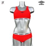 Maillot de bain bikini brassire sport - umbro - rouge - femme