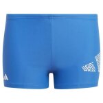 Maillot de bain boxer - adidas - 3 bar logo - enfant garon - 9 - 10 ans - tissu recycl