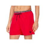 Maillot de bain emporio armani homme eagle rouge polyester