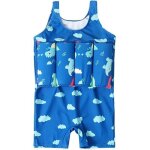 Maillot de bain flottant - zgeer - enfant - bleu - sans manches - bretelles réglables Maillot de bain flottant - zgeer - enfant - bleu - sans manches - bretelles réglables