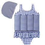 Maillots de bain flottants enfants fille bb flottabilit rglable maillots une pice pour natation ...